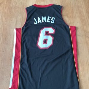 LeBron James Miami Heat Adidas Jersey